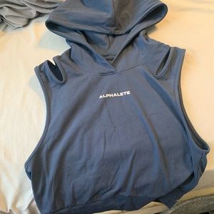 Crop top hoodie Alphalete